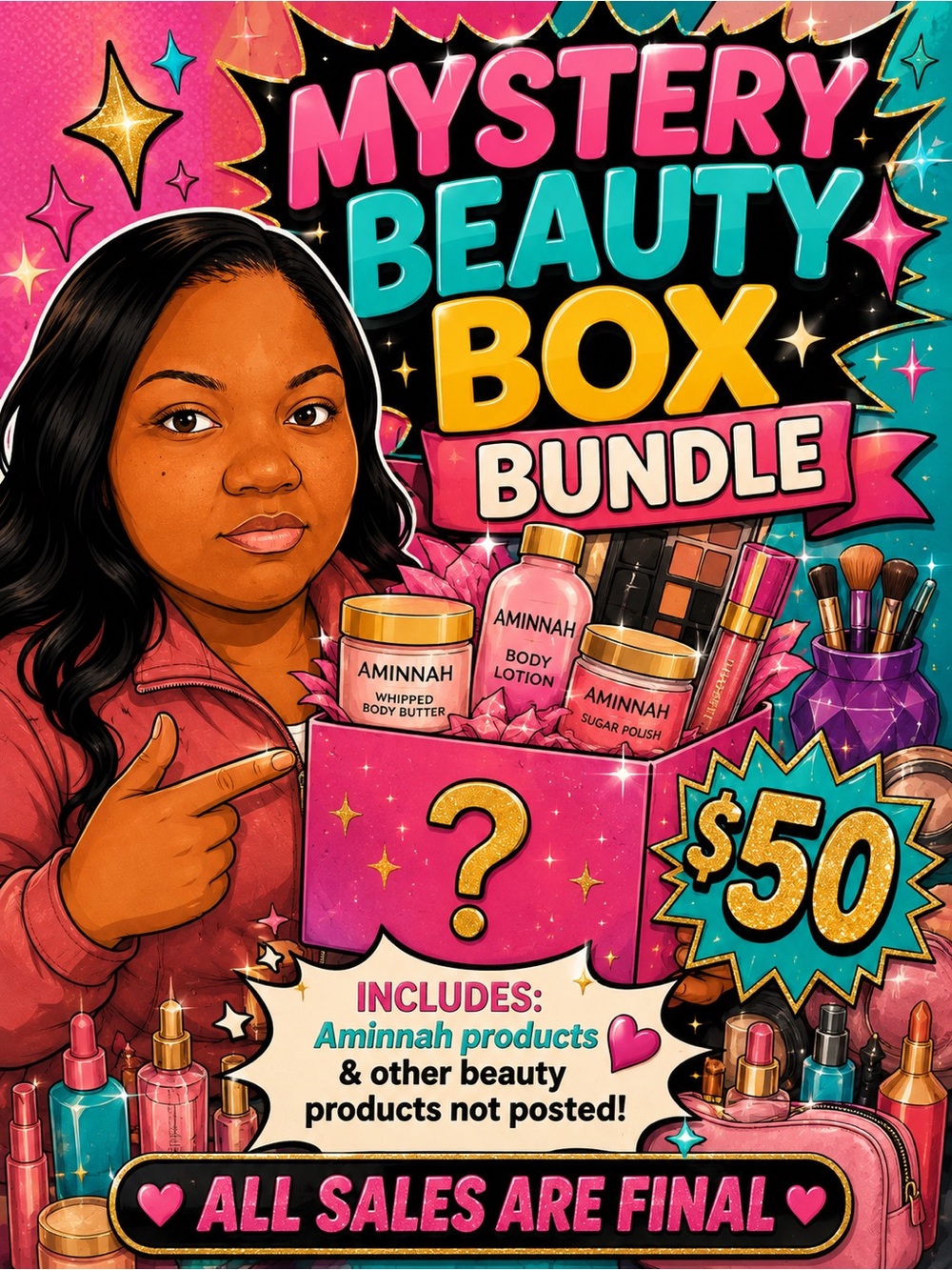 $50 Mystery Beauty Box Bundle